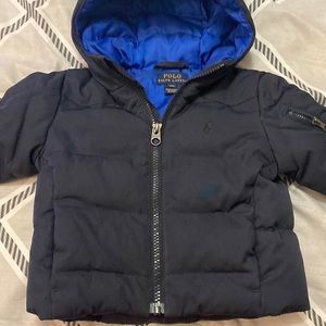 18 month polo jacket (blue)